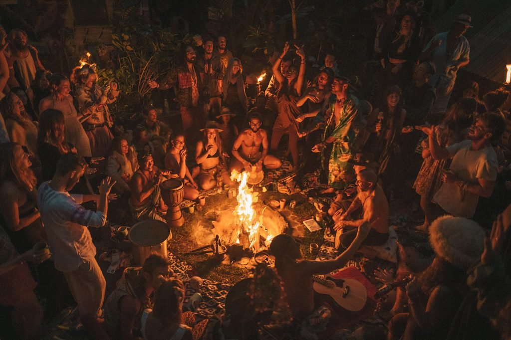 acoustic music festival lake atitlan fire circle