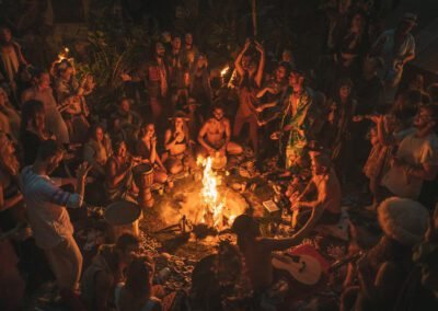 acoustic music retreat lake atitlan fire circle