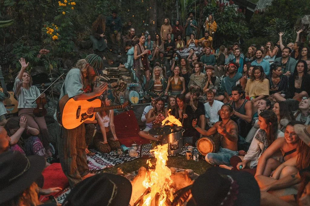 lake atitlan devotional music gathering guatemala bow